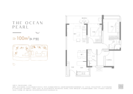 中建·玖玥湾2室2厅1厨2卫建面100.00㎡