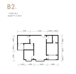 户型B2 125.46㎡