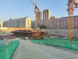 项目在建工地效果图