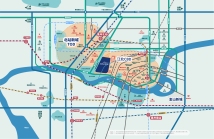 奥林匹克花园5期区域交通图