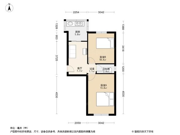 兰园北街户型图