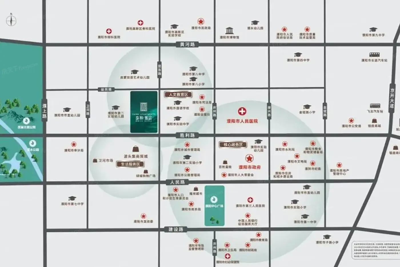 泰和雅居交通图