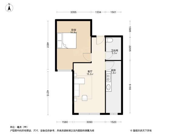 中加荣园户型图