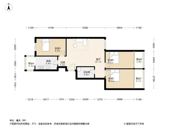九洲兴达家园户型图