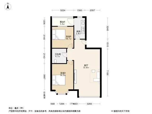 瑞海姆公寓户型图