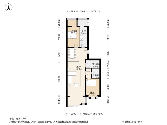 西源里户型图