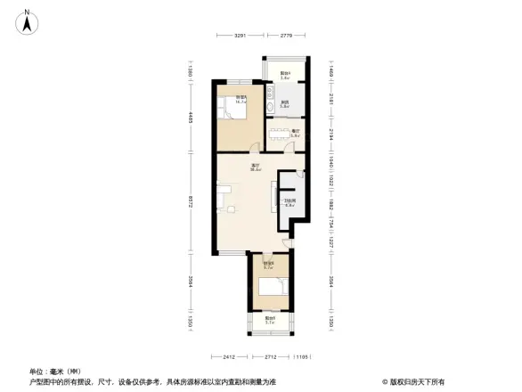 永安家园(房山)户型图