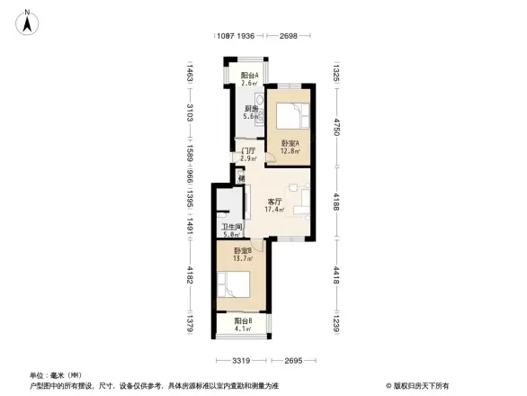 永安家园(房山)户型图