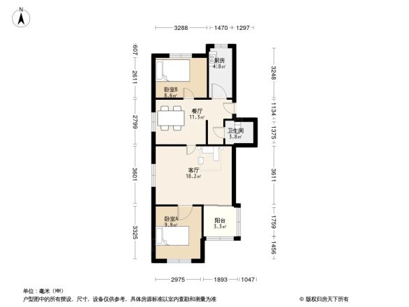 京溪小区户型图