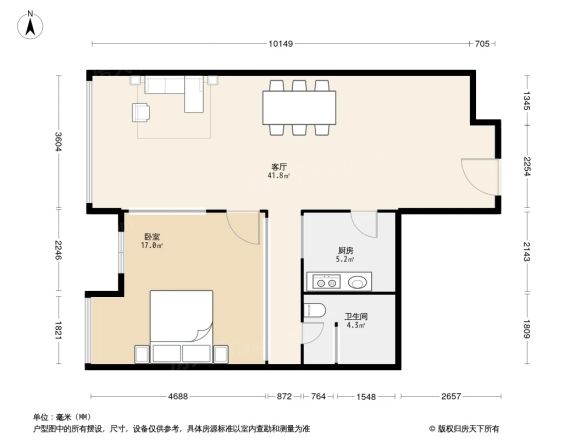 嘉业大厦一期户型图