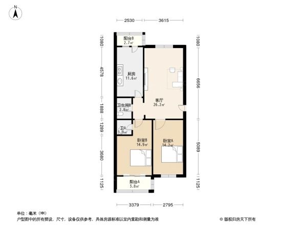 京溪小区户型图