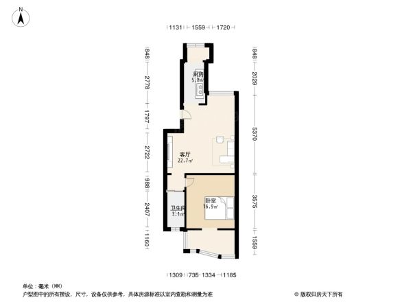 白河涧别墅户型图