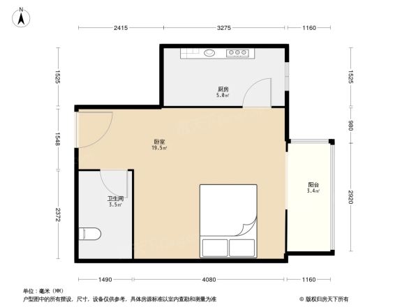 嘉业大厦一期户型图