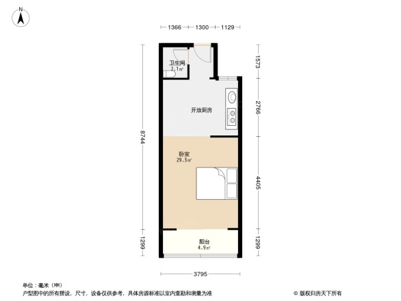 军博电信宿舍户型图
