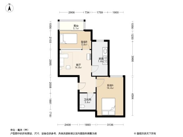 新龙城三期户型图