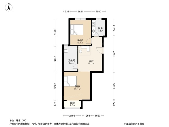 铂铭郡户型图