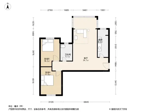檀营生态城南区户型图
