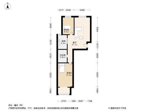 海怡庄园户型图