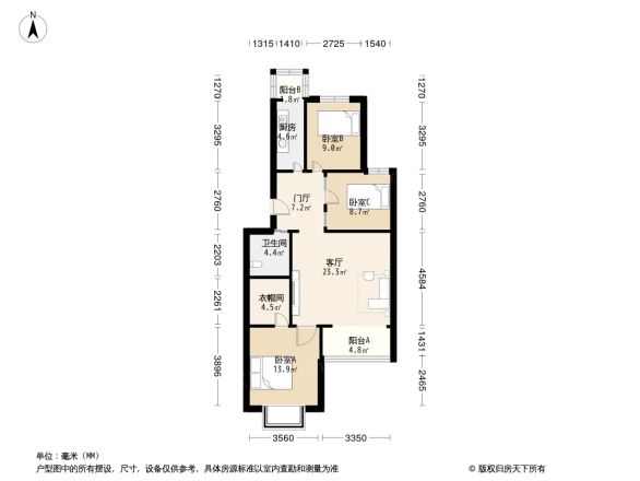 天韵家园户型图