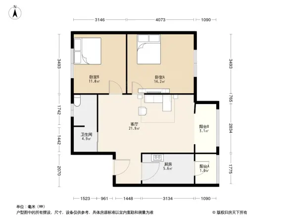 麓景嘉园户型图