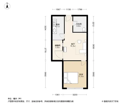 华远澜悦户型图