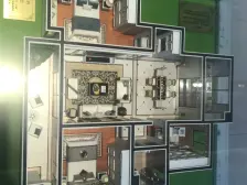 洋房一楼带院带地下,两层面积一样大,南向采光无遮挡