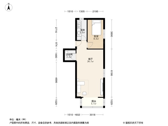 毛条小区户型图