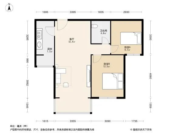 檀营生态城南区户型图