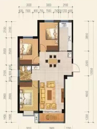 静宁县麒瑞苑商住楼3室2厅1厨1卫建面119.33㎡