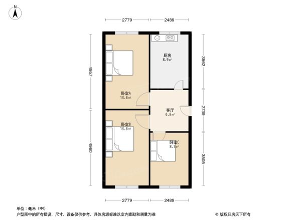 登莱胡同户型图