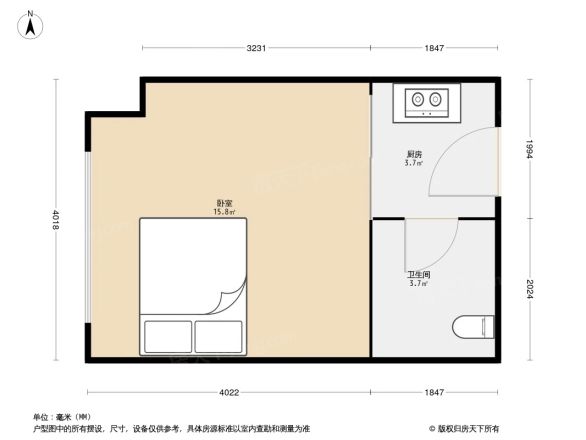 东亚首航国际公寓户型图