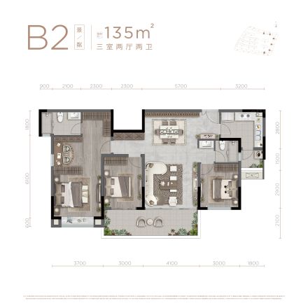 人居麓湖林语户型图