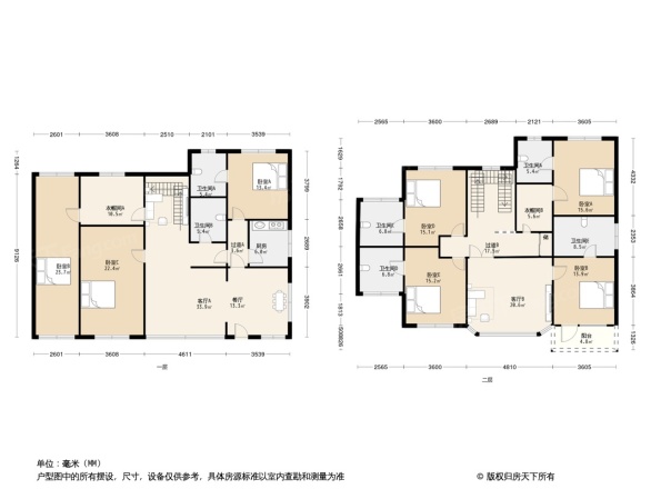 领秀观山悦户型图