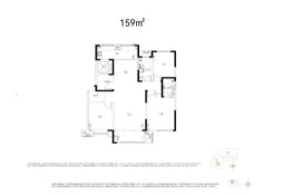 交运山海懿品4室2厅1厨2卫建面159.00㎡