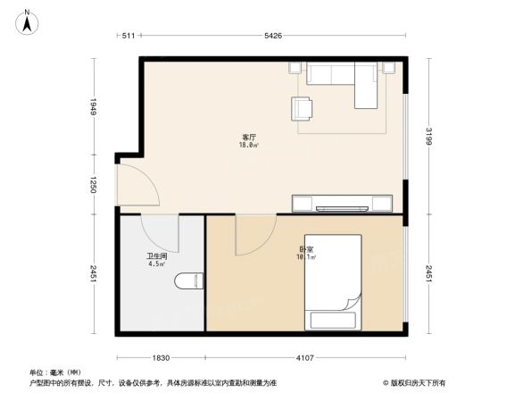 东亚首航国际公寓户型图