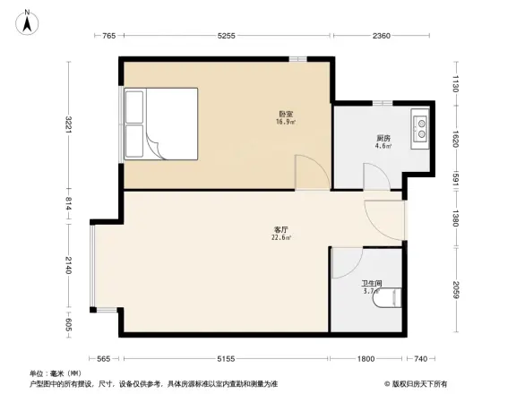 涧桥山户型图