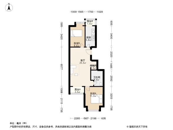 中建府前观邸户型图