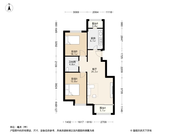 绿地·国际花都户型图