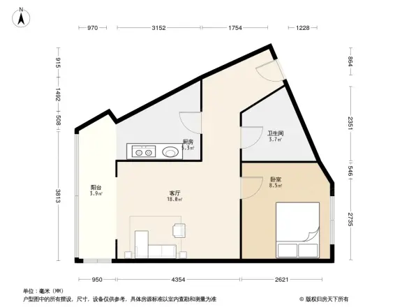 黄金苑户型图