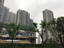 万科云城在建楼栋