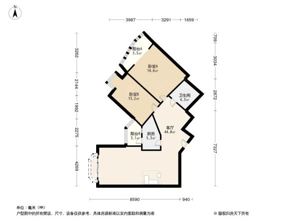 大雄城市花园户型图