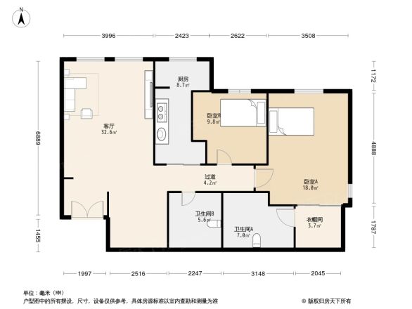 和乔丽晶户型图