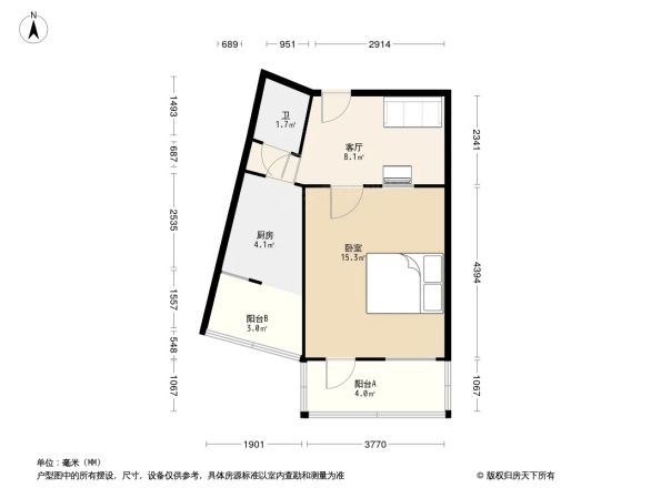 平乐园小区户型图