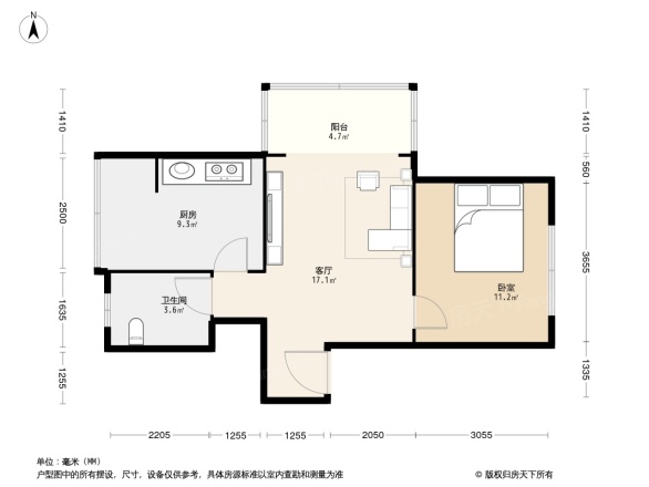 天竺花园户型图