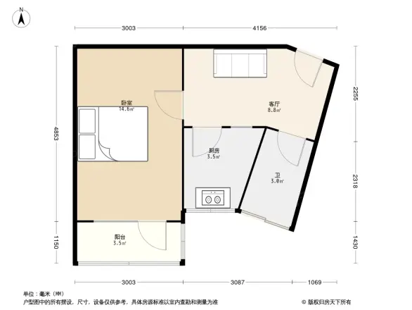 花家地小区户型图
