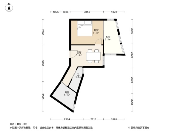 似海怡家户型图