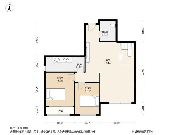恋日嘉园二期户型图