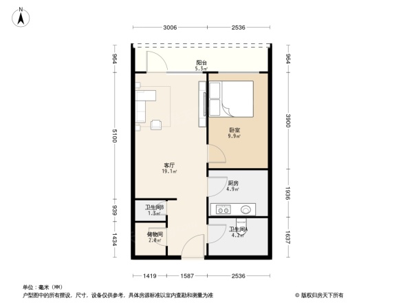 龙头公寓户型图