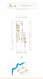益华湖湾4室2厅1厨2卫建面147.06㎡