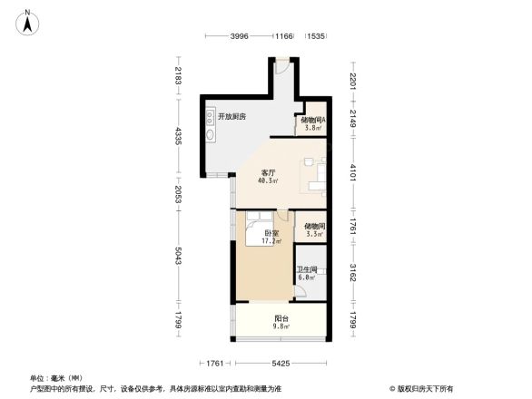 燕华苑商住楼户型图